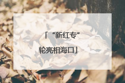 “新红专”轮亮相海口