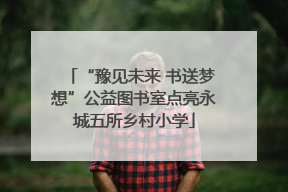 “豫见未来 书送梦想”公益图书室点亮永城五所乡村小学