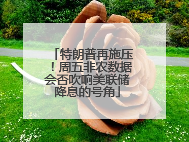 特朗普再施压！周五非农数据会否吹响美联储降息的号角