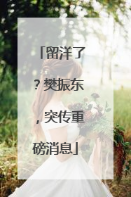 留洋了?樊振东,突传重磅消息