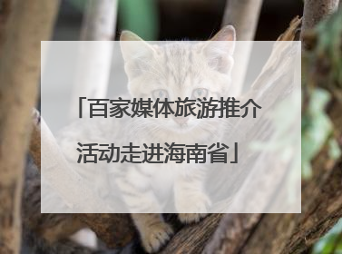 百家媒体旅游推介活动走进海南省