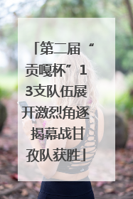第二届“贡嘎杯”13支队伍展开激烈角逐 揭幕战甘孜队获胜