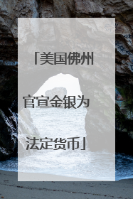 美国佛州官宣金银为法定货币