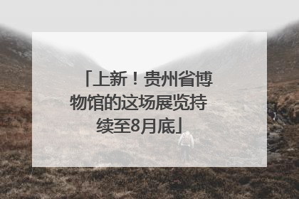 上新！贵州省博物馆的这场展览持续至8月底
