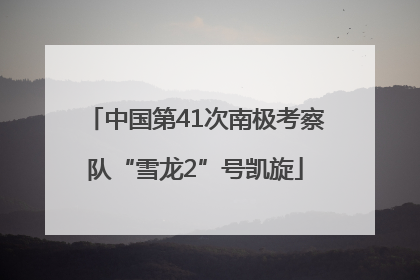 中国第41次南极考察队“雪龙2”号凯旋