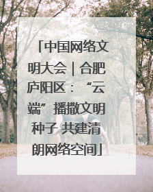 中国网络文明大会｜合肥庐阳区：“云端”播撒文明种子 共建清朗网络空间