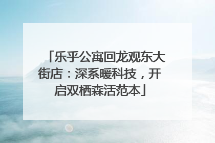 乐乎公寓回龙观东大街店：深系暖科技，开启双栖森活范本