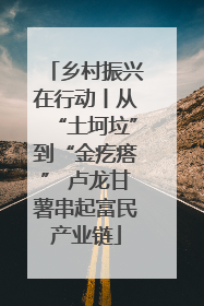 乡村振兴在行动丨从“土坷垃”到“金疙瘩” 卢龙甘薯串起富民产业链