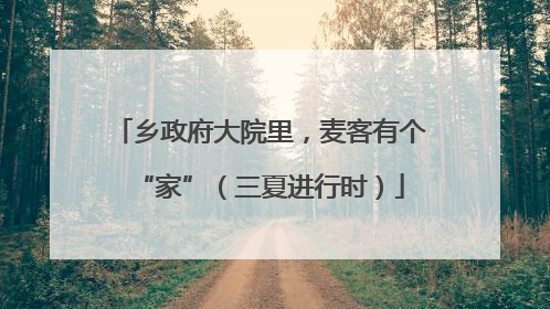 乡政府大院里，麦客有个“家”（三夏进行时）