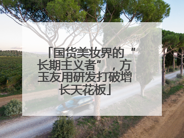 国货美妆界的“长期主义者”，方玉友用研发打破增长天花板