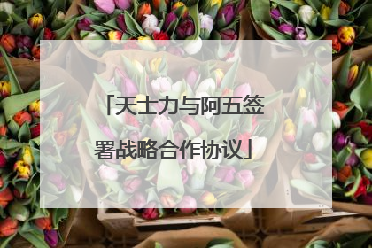 天士力与阿五签署战略合作协议