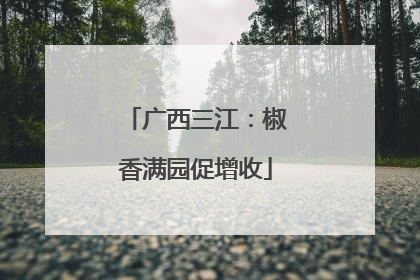 广西三江：椒香满园促增收
