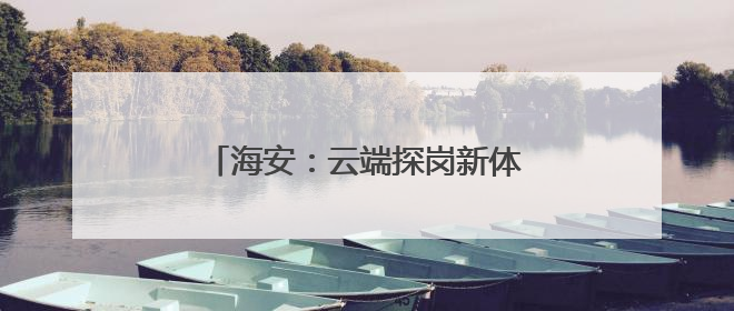 海安：云端探岗新体验 开启就业新视界