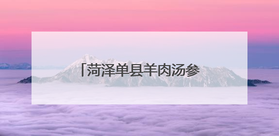 菏泽单县羊肉汤参加“鲁滋鲁味、鲁艺鲁品”专项职业能力品牌展示活动