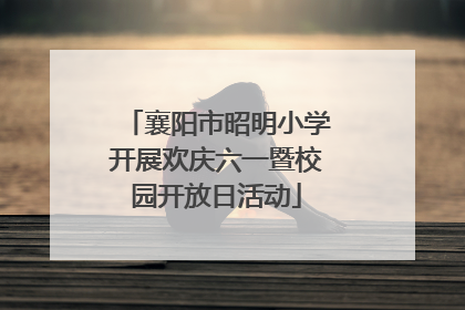 襄阳市昭明小学开展欢庆六一暨校园开放日活动