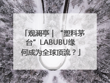 观澜亭｜“塑料茅台”LABUBU缘何成为全球顶流？