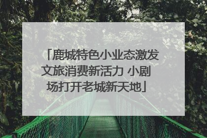 鹿城特色小业态激发文旅消费新活力 小剧场打开老城新天地