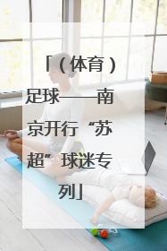 （体育）足球——南京开行“苏超”球迷专列
