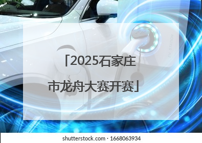 2025石家庄市龙舟大赛开赛