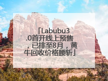 Labubu3.0首开线上预售，已排至8月，黄牛回收价格腰斩